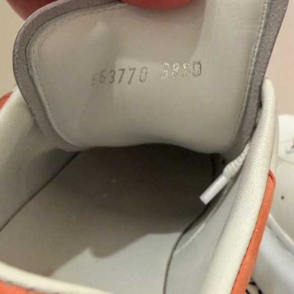 Alexander McQueen Oversized Sneakers in Coral - Picture 6 of 6